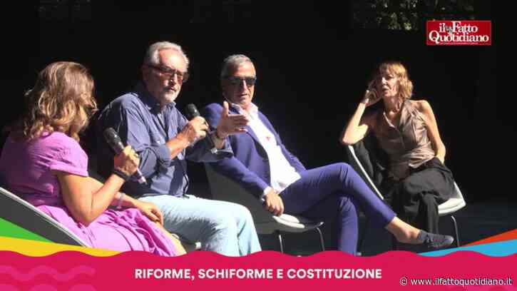 “Riforme, schiforme e Costituzione”: Cartabellotta, Villone e Zaccaria dialogano con Wanda Marra e Silvia Truzzi