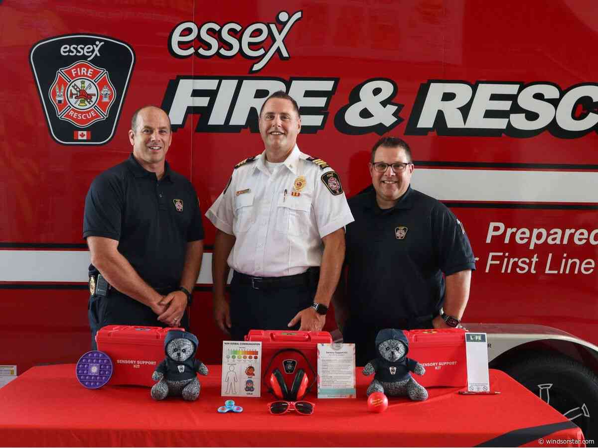 Essex firefighters now carry sensory kits for people with autism and other needs