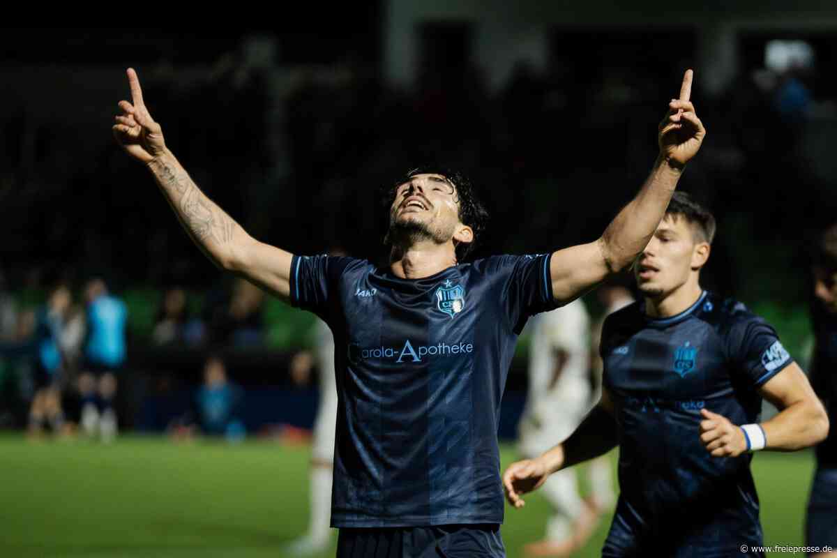 Chemnitzer FC: Schlitzohr Domenico Alberico hält bei Bedarf auch seinen Kopf hin