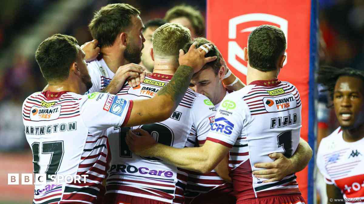 Wigan beat Catalans to lift sixth League Leaders' Shield