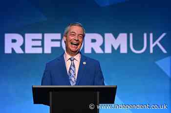 Farage’s Reform UK secures second £36m donation from cryptocurrency tycoon in two days