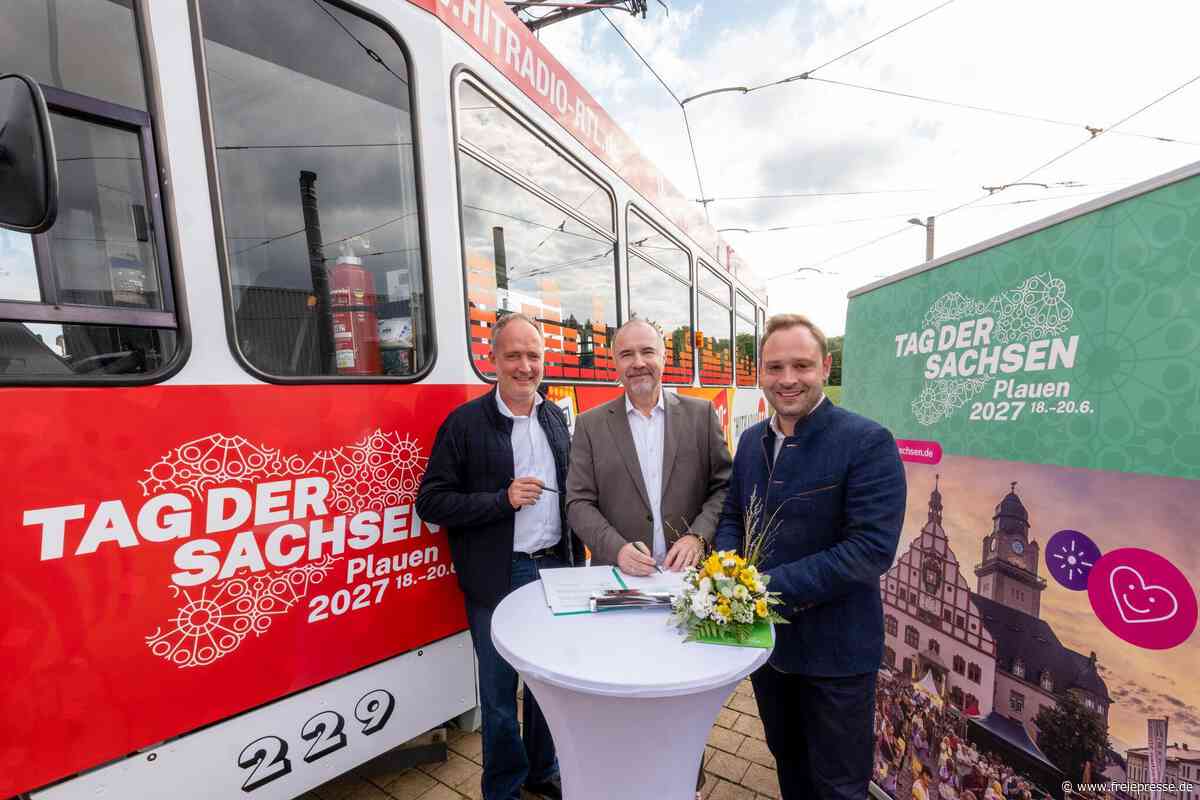 Bühnenprogramm beim Tag der Sachsen in Plauen: „Noch ist nichts unterschrieben“