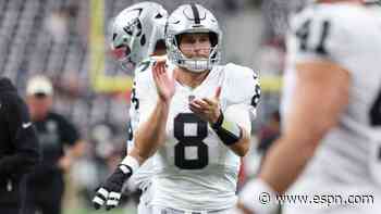 How Kirk Cousins is approaching Year 15 as a starter -- and mentor to the Raiders' young core