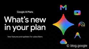 Tackle your to-do list with new features in our Google AI plans.