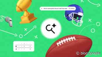 Get ready for the game with new football features in Search