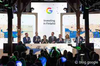 Google deepens its commitment to Finland with a €13 billion investment in AI infrastructure