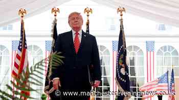 Donald Trump makes whole room sit and listen to 'God bless USA' song during visit to Ireland