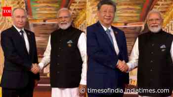 Tamil link at Brics: PM Modi greets leaders before Rameswaram backdrop; Xi stops for a closer look