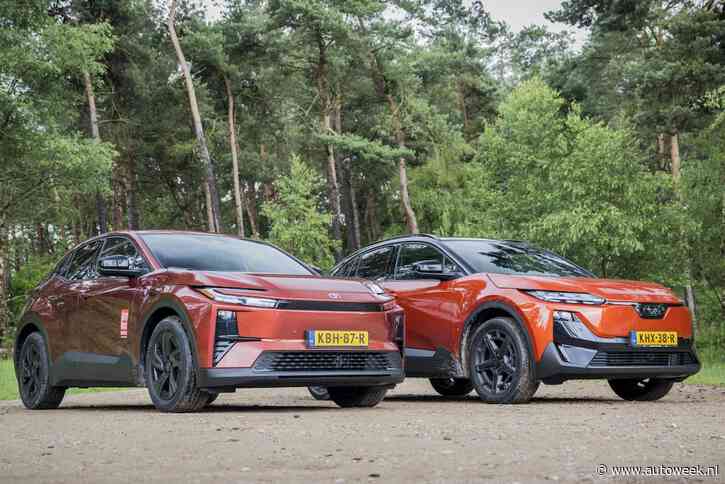 Subaru Uncharted op details beter dan Toyota C-HR+ waarmee hij bijna alles deelt