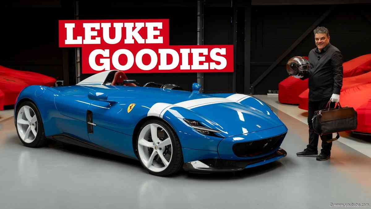 Kopers van deze Ferrari van €1,8 miljoen kregen er allerlei (dure) cadeautjes gratis bij