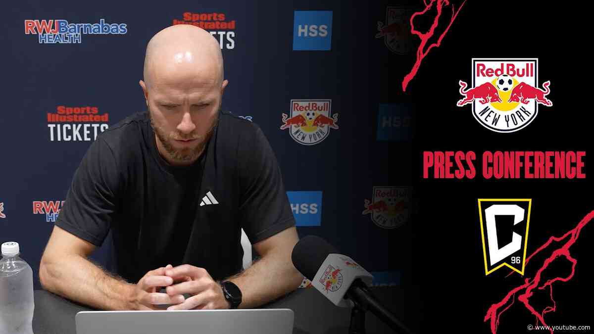 Michael Bradley | Pre-Match Press Conference vs. Columbus Crew