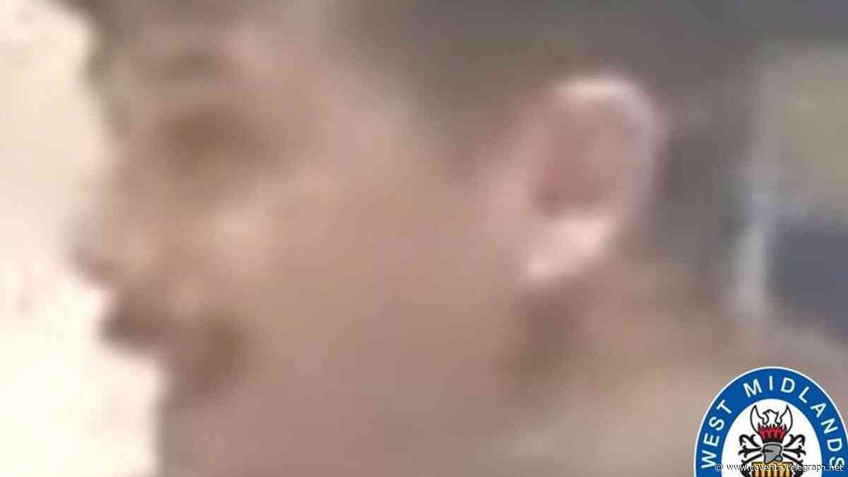 Police want to speak to this man after racially aggravated assault at Coventry supermarket