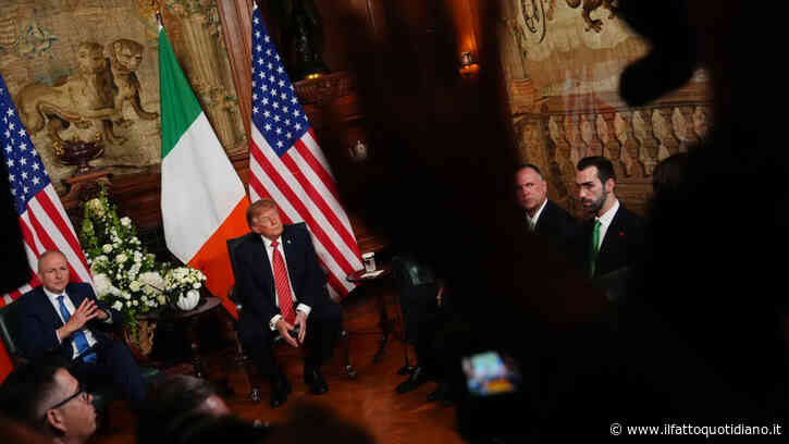 Trump in Irlanda auspica la riunificazione con Belfast: “Sarebbe fantastico”. Il premier britannico: “Contano gli accordi”. Ma gli Unionisti insorgono