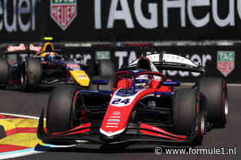 Laurens van Hoepen knokt zich naar podium in F2-sprintrace op Madring