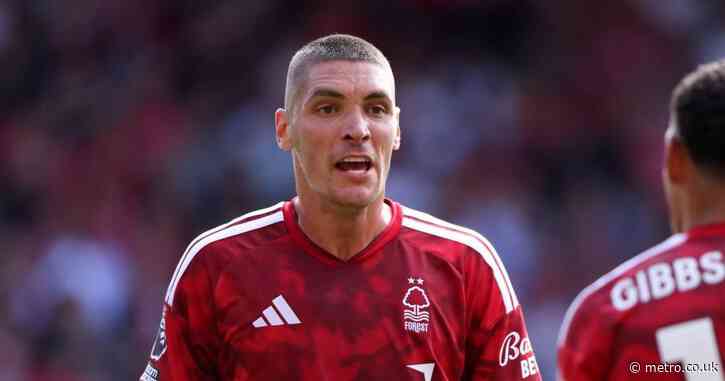 Nikola Milenkovic injury update as Nottingham Forest defender misses Aston Villa game