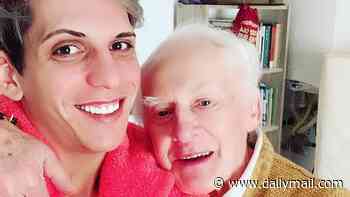 Romanian toyboy who married British vicar, 81, flaunts new lifestyle of luxury goods and business-class flights after spending £1million and inheriting the OAP's £150,000 estate