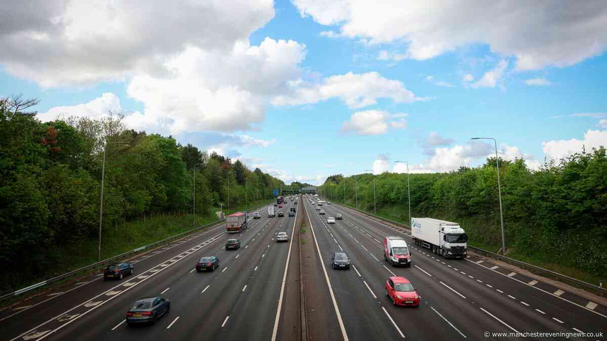 Man fighting for his life after car driving wrong way on M1 crashes