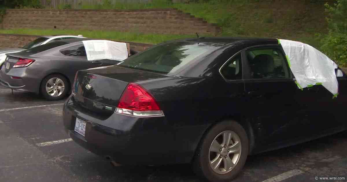More than 25 cars broken into near Briar Creek hotel Saturday
