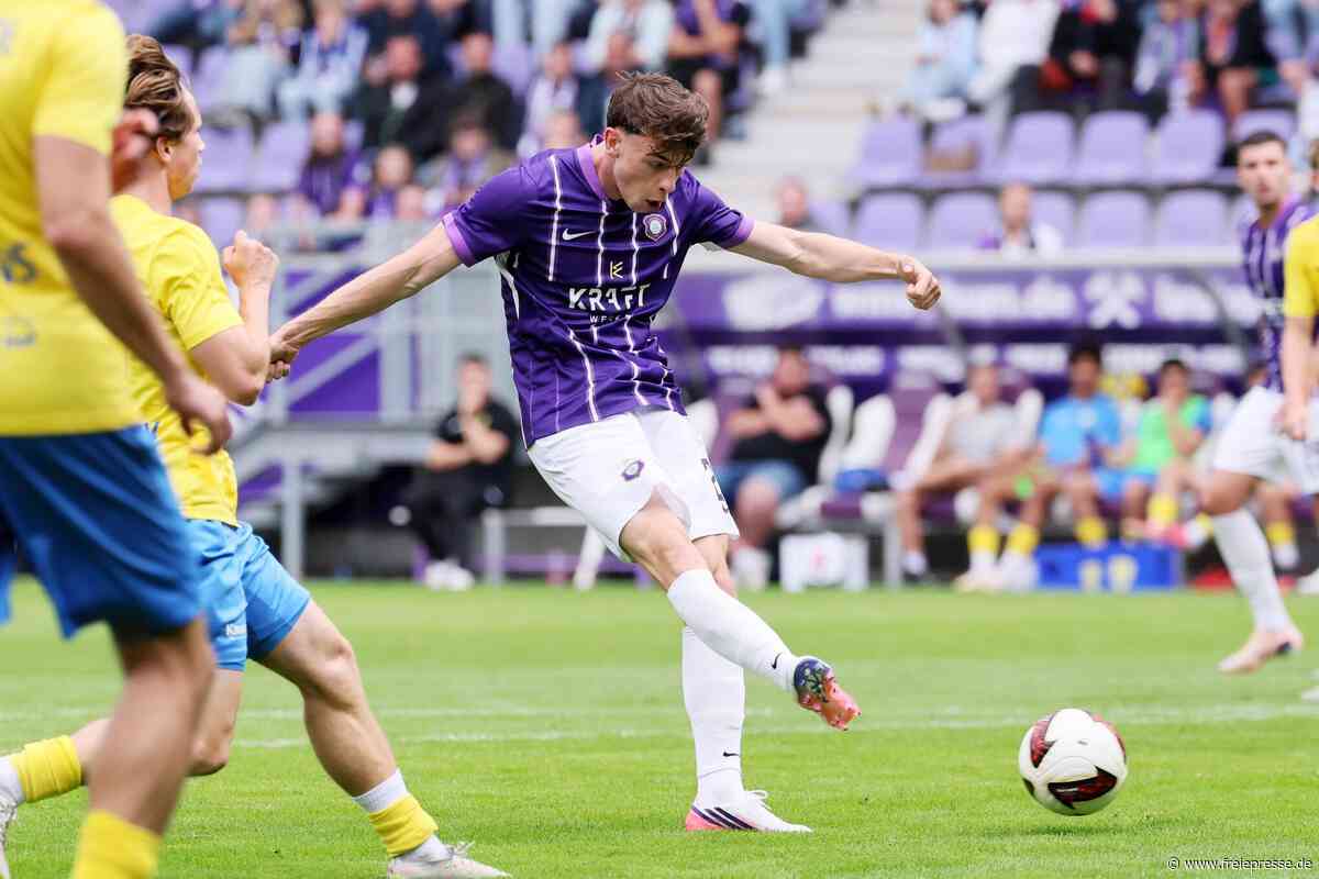 Dank Maciejewski: Erzgebirge Aue gewinnt Martin Männels Jubiläumsspiel gegen Luckenwalde