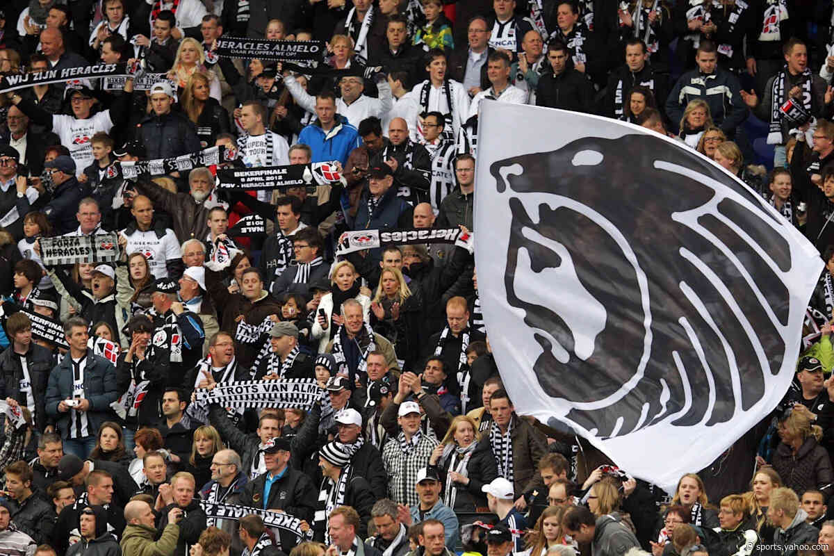 Double figures already? Heracles striker Jean-Paul N’Djoli is lighting it up in the Eerste Divisie
