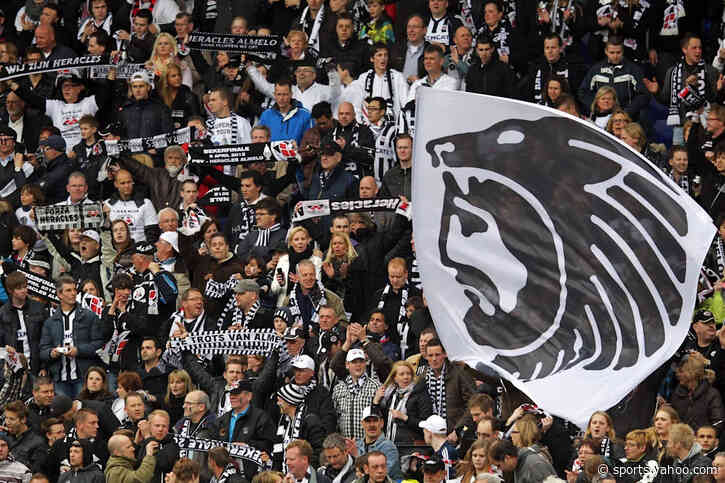 Double figures already? Heracles striker Jean-Paul N’Djoli is lighting it up in the Eerste Divisie