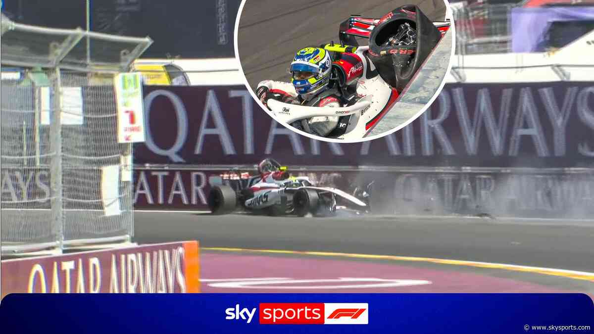 'Glad he's OK!' - F1 pundits shocked by huge Bearman crash!