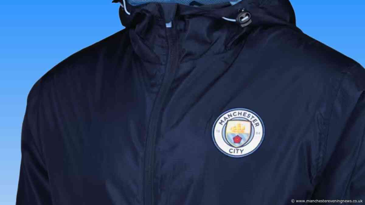 Man City's official £55 'showerproof' jacket drops to £7 in special Manchester Derby deal