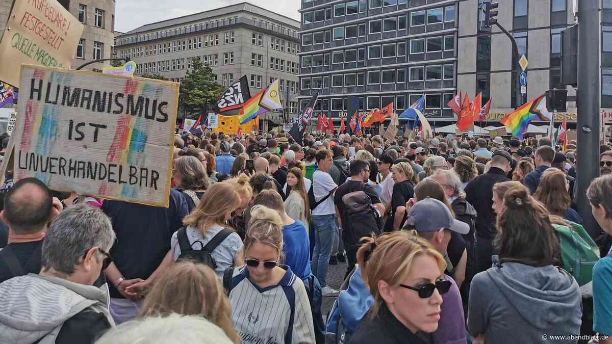 „Hamburg hasst die AfD“: Veranstalter sprechen von 25.000 Teilnehmern bei Demo
