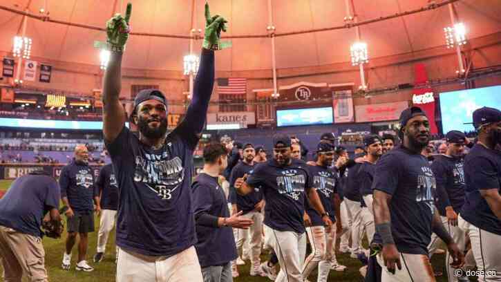 The Rays and the Brewers have advanced to the playoffs