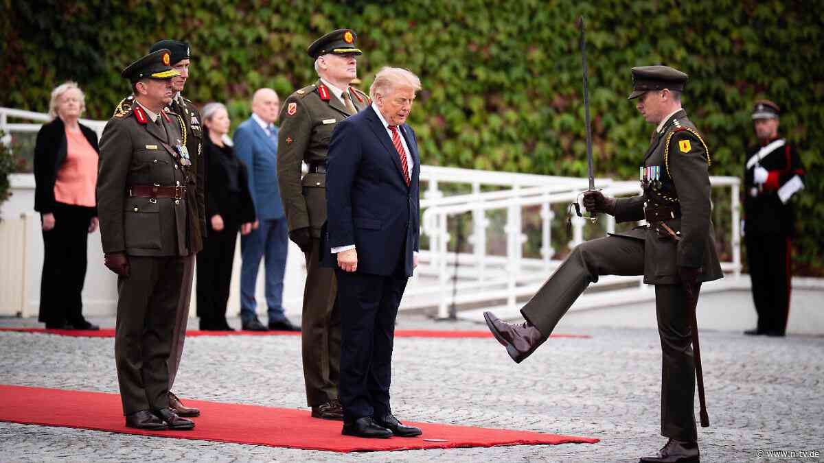 "Ziemlich coole Sache": Trump sorgt mit Aussage in Irland für große Aufregung