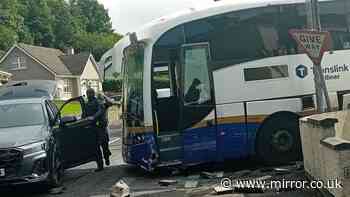 Man 'hijacks Omagh bus at knife point' with armed cops in pursuit