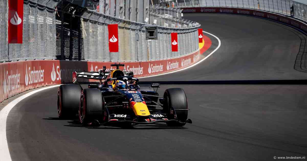 Max Verstappen komt net tekort in zenuwslopende kwalificatie, Lando Norris grijpt verrassend poleposition