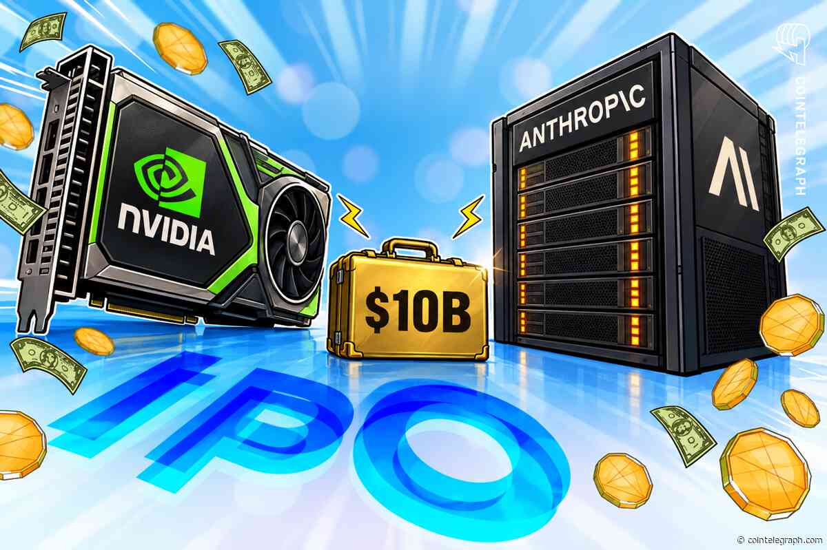 Nvidia considers $10B investment in potential record Anthropic IPO: Reuters  