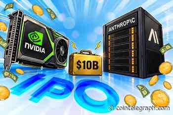Nvidia considers $10B investment in potential record Anthropic IPO: Reuters  