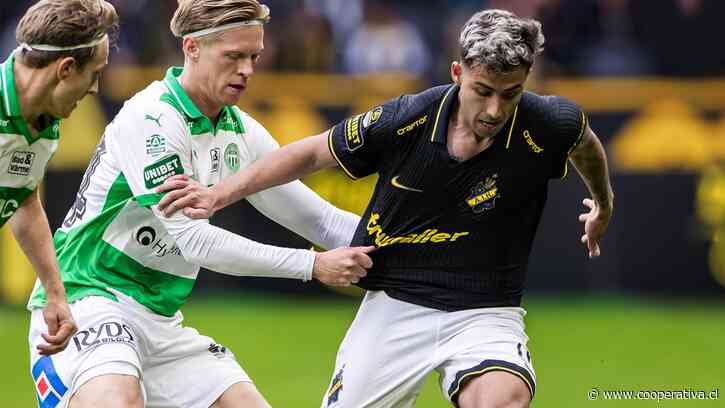 Lucas Assadi lamentó una goleada de local en su primera titularidad con AIK