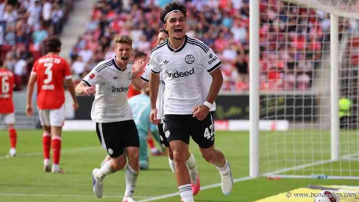 Can Uzun double and Noah Atubolu penalty save help Eintracht Frankfurt beat rivals Mainz