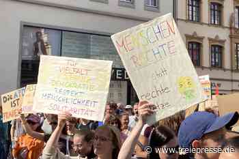 „Ich finde es schrecklich immer gegen etwas zu sein, ich möchte für etwas demonstrieren“ - Anti-AfD Demo in Leipzig