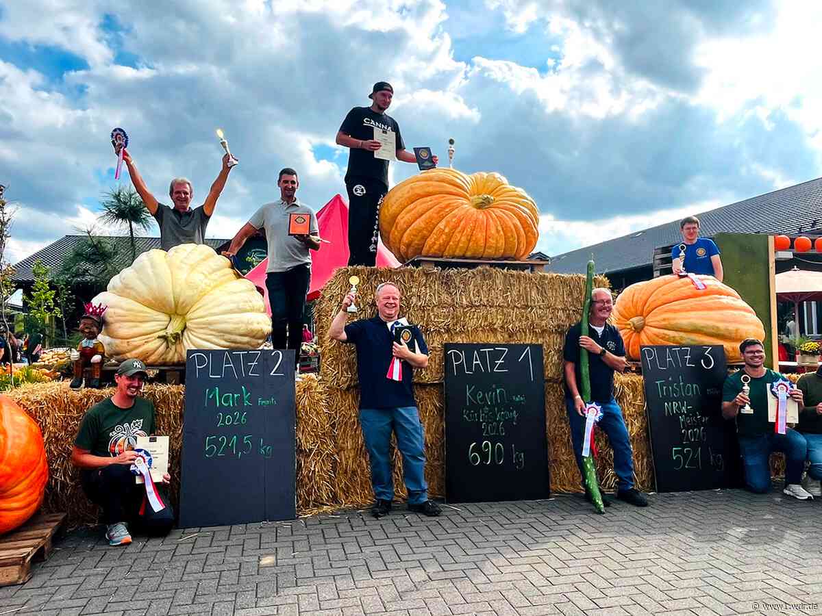 NRW kürt Ostfriesen zum Kürbis-Meister in Lohmar