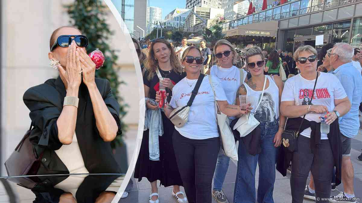 Nederlandse fans vieren Céline Dion-comeback mee in Parijs, maar er zijn ook zorgen: ’Hoop dat ze dit overleeft’