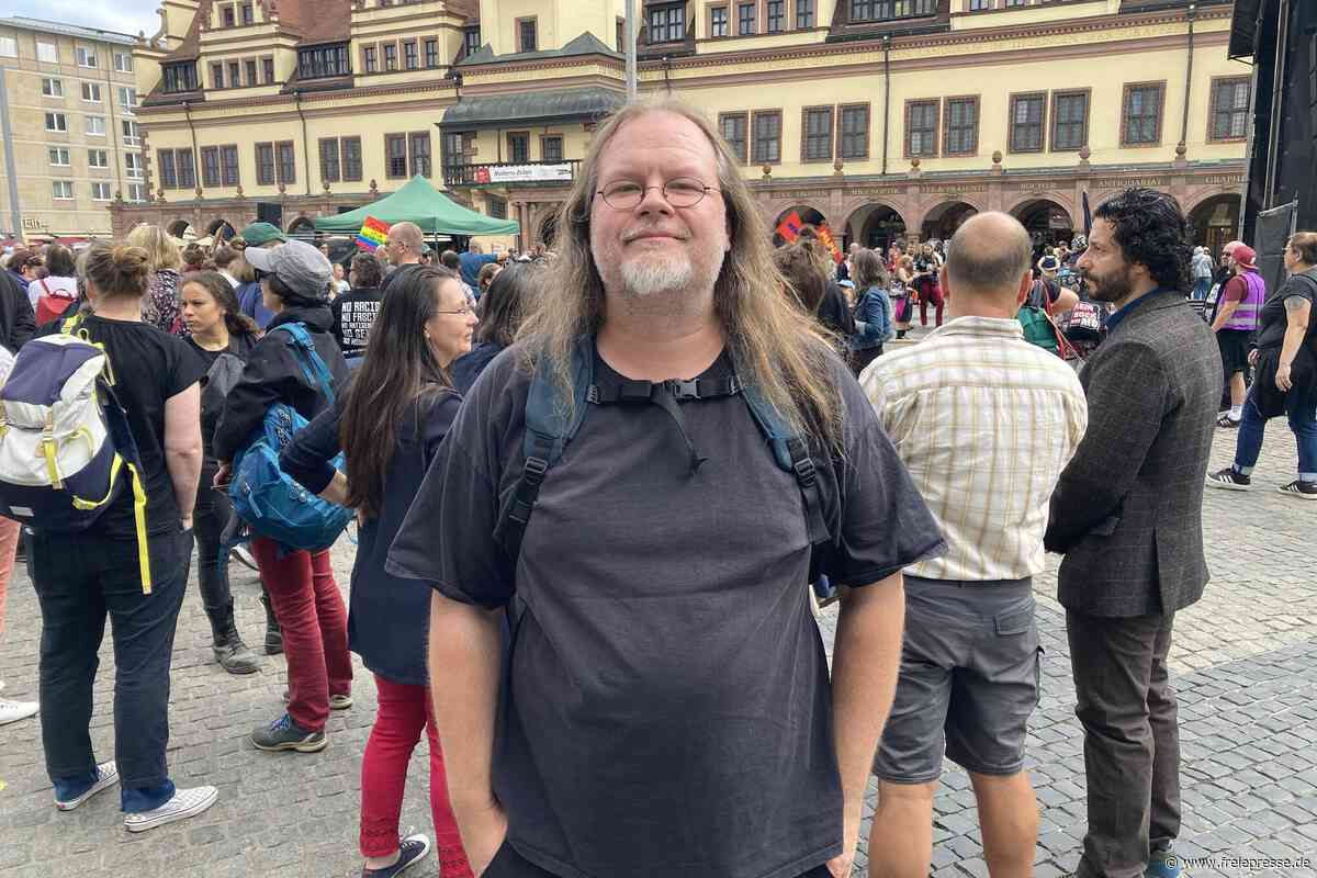 „Ich finde es schrecklich, immer gegen etwas zu sein, ich möchte für etwas demonstrieren“ - Anti-AfD Demo in Leipzig