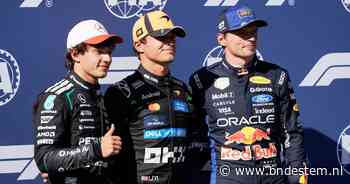 Max Verstappen komt net tekort in spannende kwalificatie, Lando Norris grijpt verrassend pole
