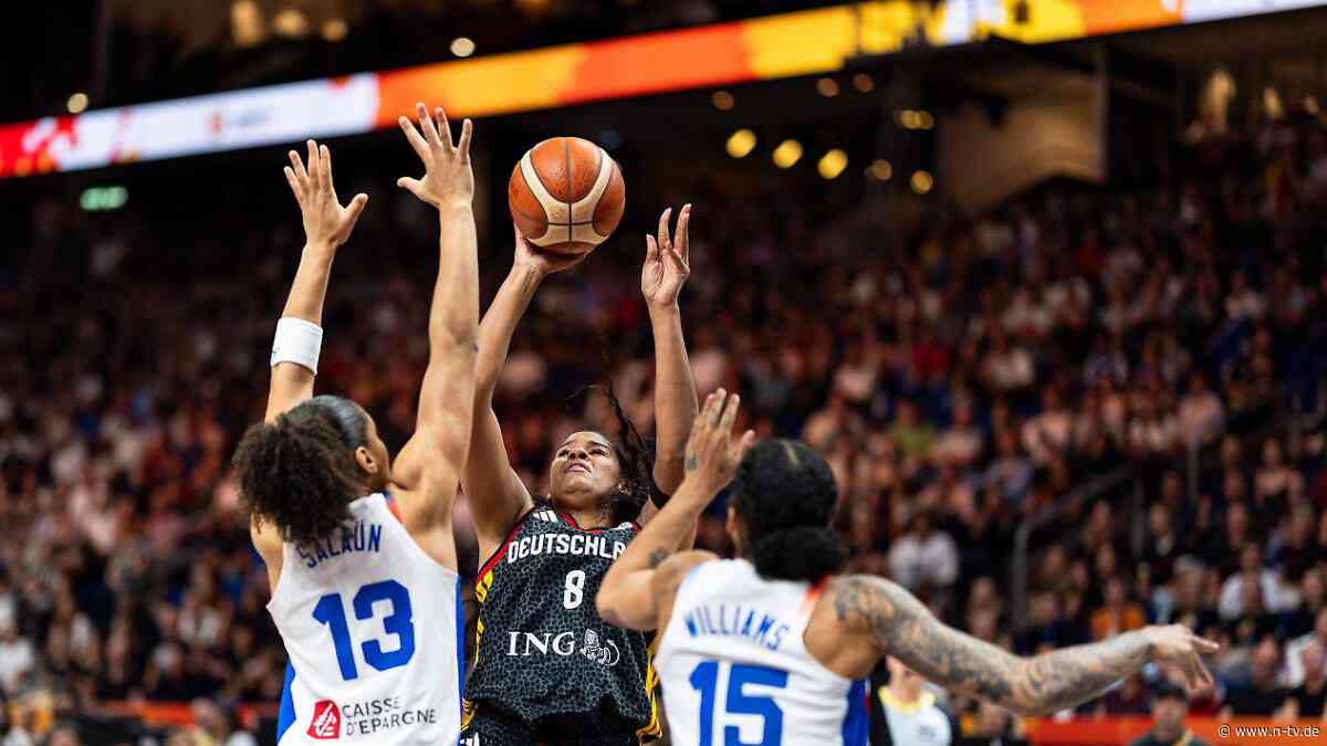 Traum geplatzt: Frankreich zu stark: Deutsche Basketballerinnen verpassen WM-Finale