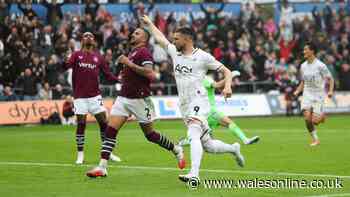 Swansea City go joint top as Zan Vipotnik strikes in impressive win