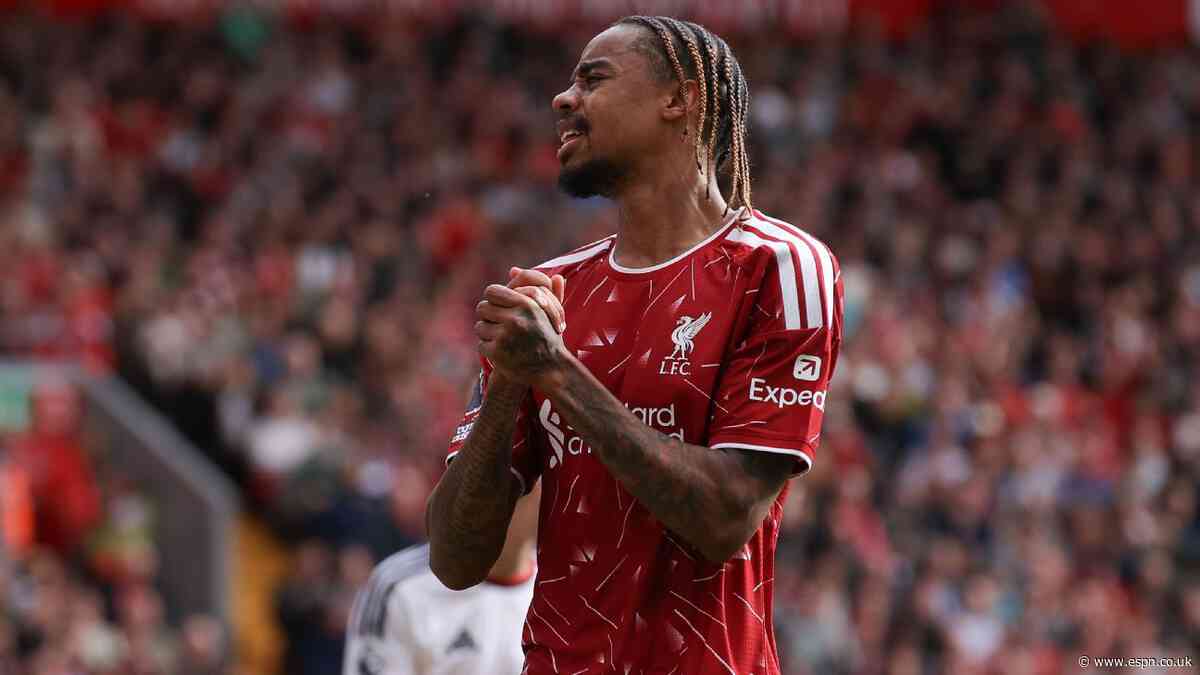 Liverpool ratings: Barcola, Wirtz, Gravenberch struggle in Fulham draw