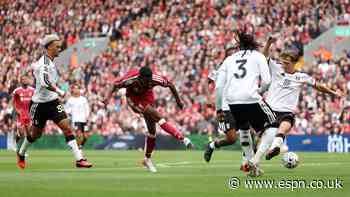 Liverpool vs. Fulham LIVE: Premier League reaction as visitors pick up first point in bore draw