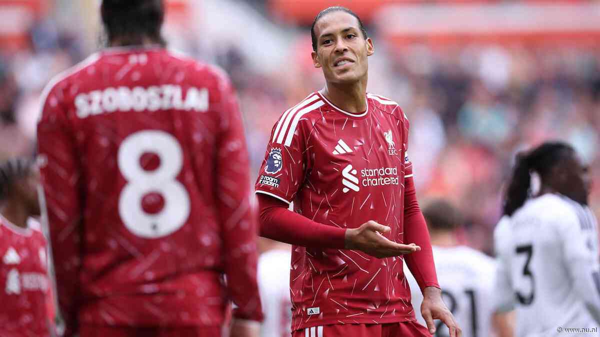Liverpool lijdt al derde puntenverlies in competitie, Flemming en Kluivert scoren