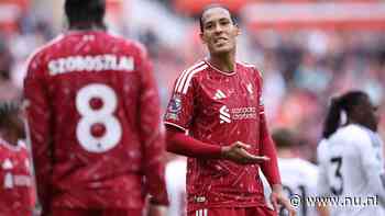 Liverpool lijdt al derde puntenverlies in competitie, Flemming en Kluivert scoren