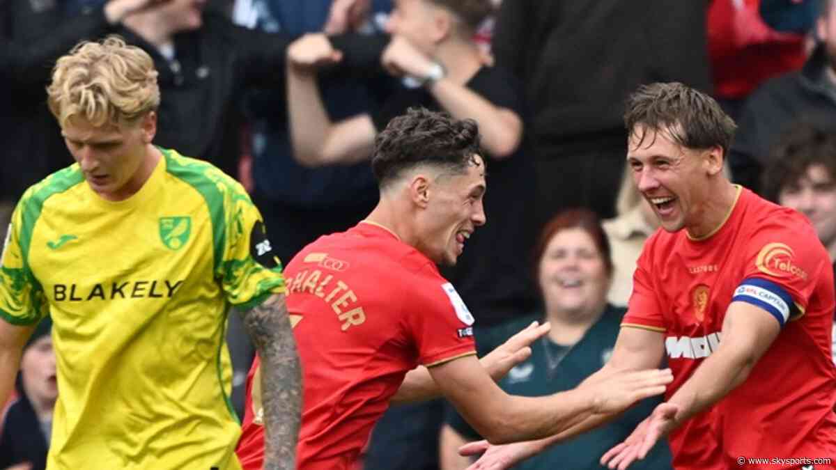 Boro strike late to beat Norwich in epic encounter
