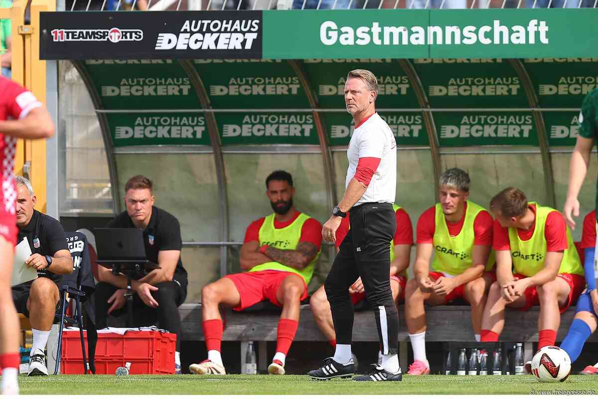 FSV Zwickau: Vierfachwechsel nach 2:0-Führung – hat sich Trainer Rico Schmitt verzockt?