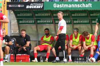 FSV Zwickau: Vierfachwechsel nach 2:0-Führung – hat sich Trainer Rico Schmitt verzockt?
